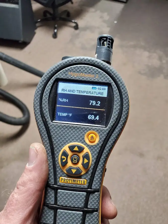 Moisture meter humidity assessment for Fire & Smoke Damage Restoration in Paramus
